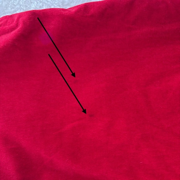 Versus Versace Red Men's Jacket Red corduroy size XL Vintage 90’s - Picture 8 of 12